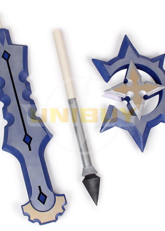 Kingdom Hearts Saix Lunatic Keyblade Sword Cosplay Prop Unibuy