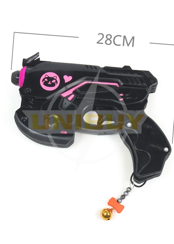 Overwatch OW Black Cat DVA Gun Prop Cosplay Unibuy