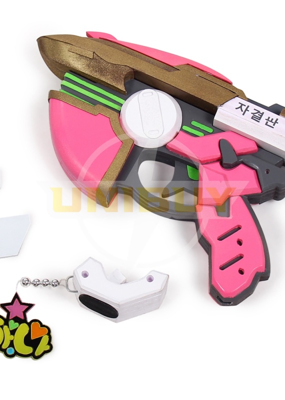 Overwatch OW D.VA School Girl Gun Prop Cosplay Unibuy