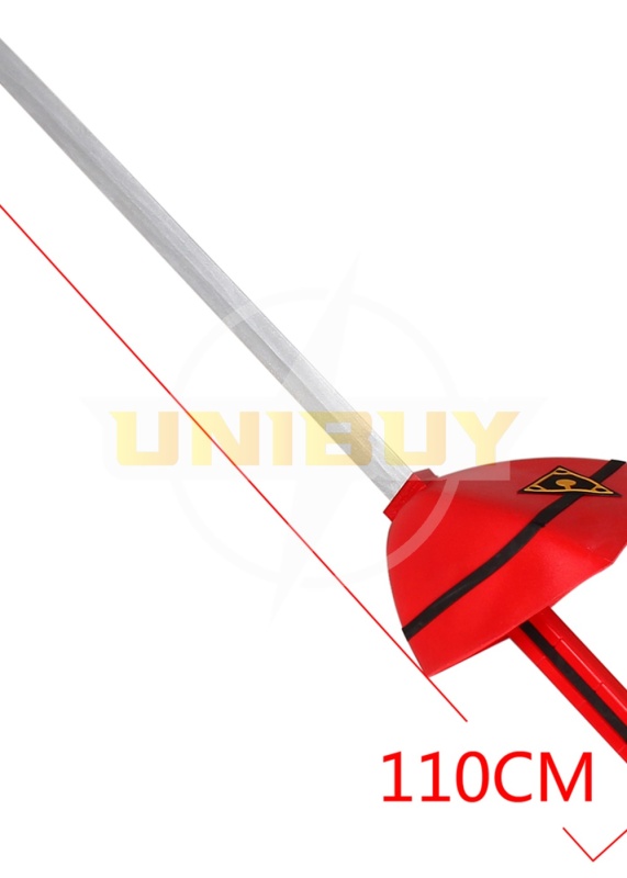 Power Rangers Red Turbo Lightning Sword Prop Cosplay Unibuy