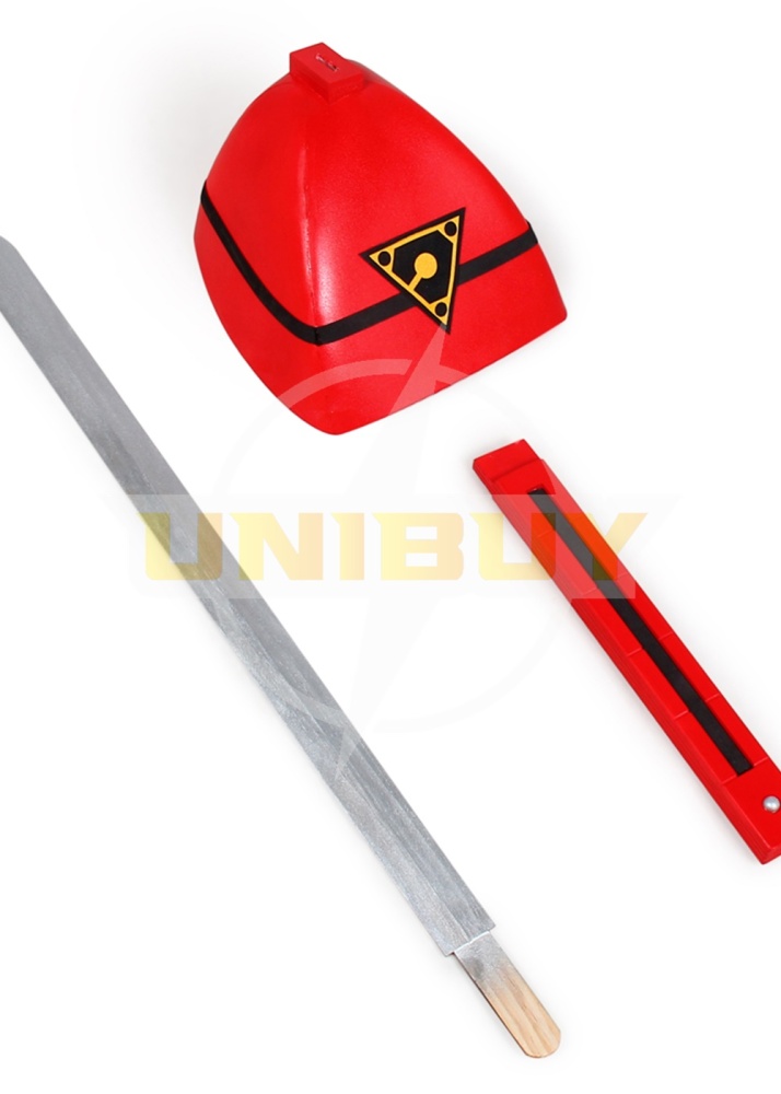 Power Rangers Red Turbo Lightning Sword Prop Cosplay Unibuy