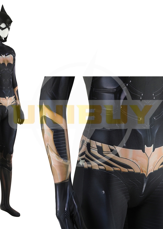 Batwoman Bodysuit Cosplay Costume Suit with Cloak For Kids Adult Batman: Arkham Knight Unibuyplus