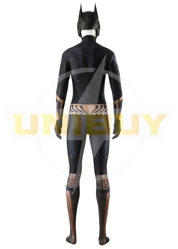 Batwoman Bodysuit Cosplay Costume Suit with Cloak For Kids Adult Batman: Arkham Knight Unibuyplus