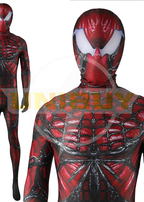 Marvel's Spider-Man 2 Venom Cosplay Costume Suit For Kids Adult Red Ver. Unibuyplus