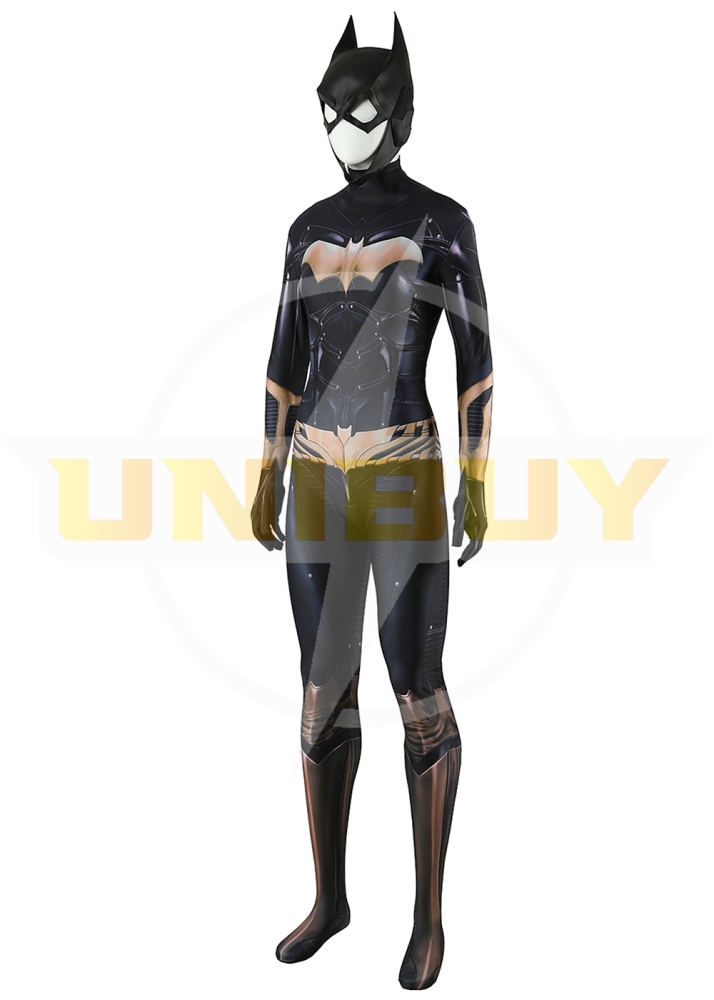 Batwoman Bodysuit Cosplay Costume Suit with Cloak For Kids Adult Batman: Arkham Knight Unibuyplus