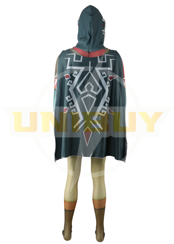 The Legend of Zelda Link Bodysuit Cosplay Costume Suit with Cloak For Kids Adult Tears of the Kingdom Unibuyplus