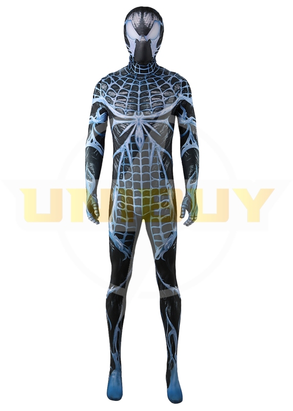 Marvel's Spider-Man 2 Venom Cosplay Costume Suit For Kids Adult Blue Ver. Unibuyplus