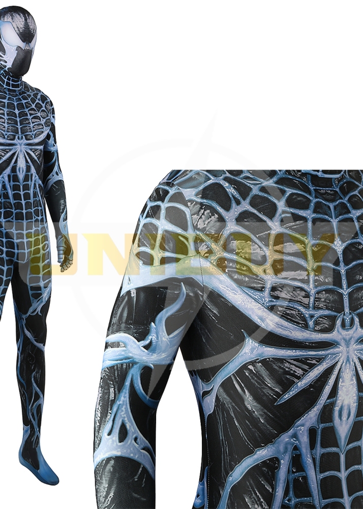 Marvel's Spider-Man 2 Venom Cosplay Costume Suit For Kids Adult Blue Ver. Unibuyplus