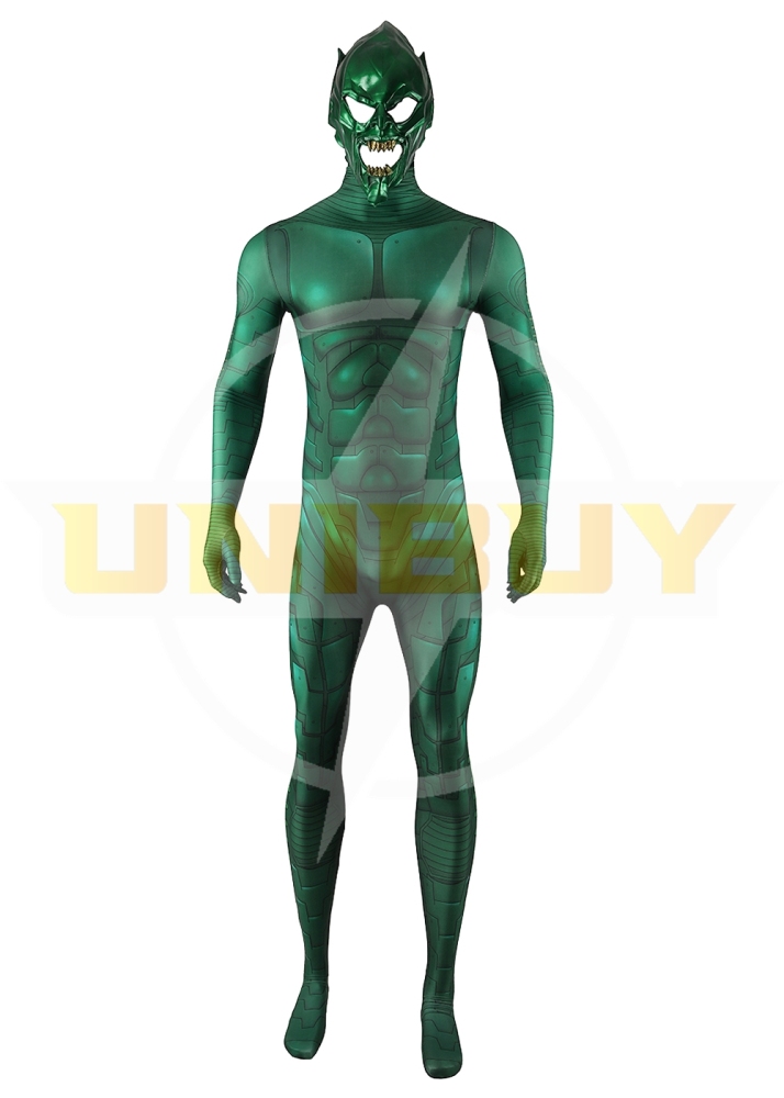 Spider-Man 3 Green Goblin Costume Cosplay Suit Bodysuit For Men Kids Unibuyplus