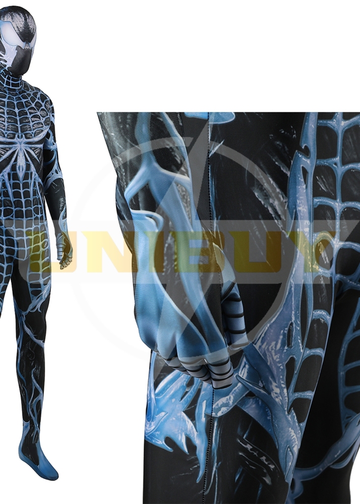 Marvel's Spider-Man 2 Venom Cosplay Costume Suit For Kids Adult Blue Ver. Unibuyplus
