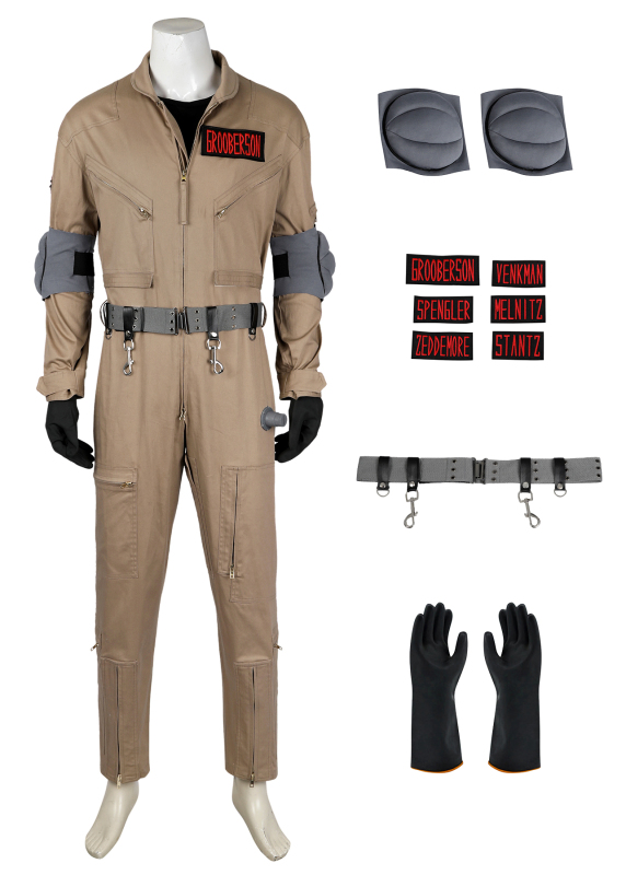 Ghostbusters Frozen Empire Gary Grooberson Costume Cosplay Suit Unibuyplus