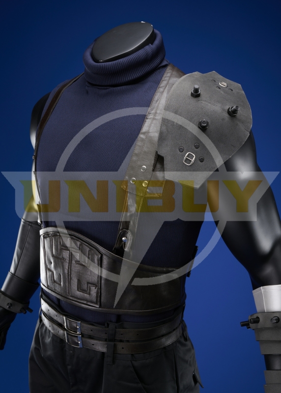 Final Fantasy VII Remake Cloud Strife Suit Cosplay Costume Unibuy