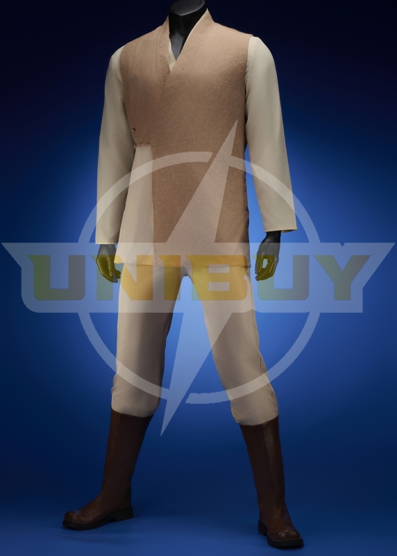 Star Wars Acolyte Sol Costume Cosplay Suit with Cloak Unibuyplus