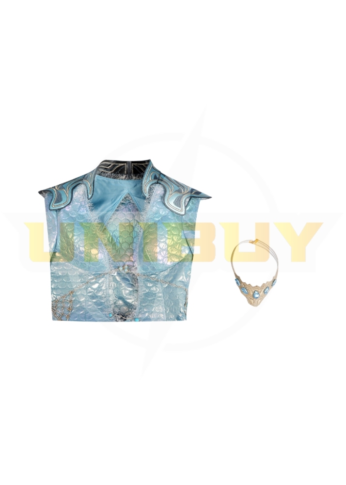 Baldur's Gate 3 Wavemother Robe Costume Cosplay Suit Unibuyplus