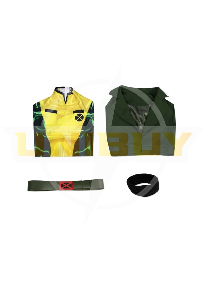 X-Men 97 Rogue Bodysuit Costume Cosplay Suit Anna Marie Unibuyplus