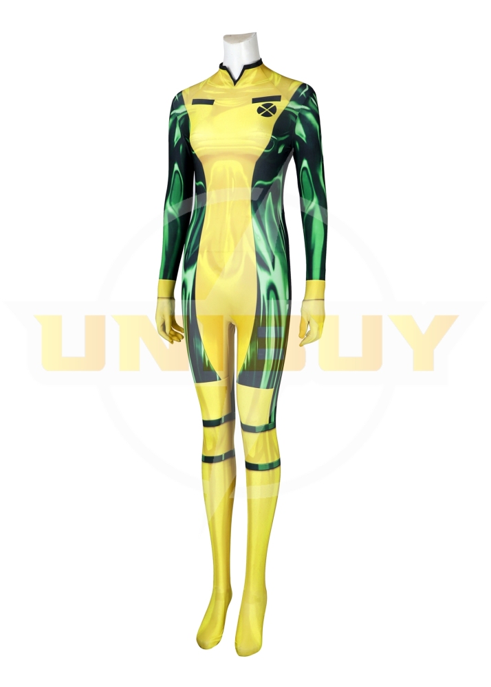 X-Men 97 Rogue Bodysuit Costume Cosplay Suit Anna Marie Unibuyplus