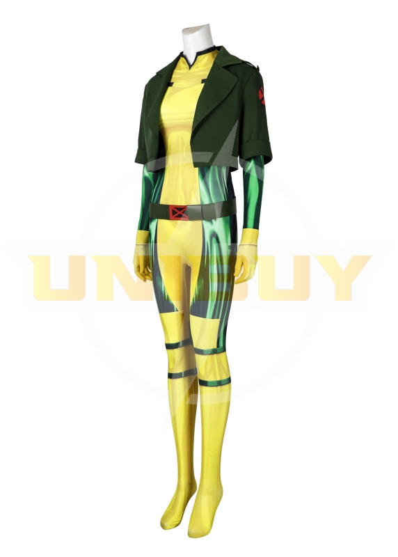 X-Men 97 Rogue Bodysuit Costume Cosplay Suit Anna Marie Unibuyplus