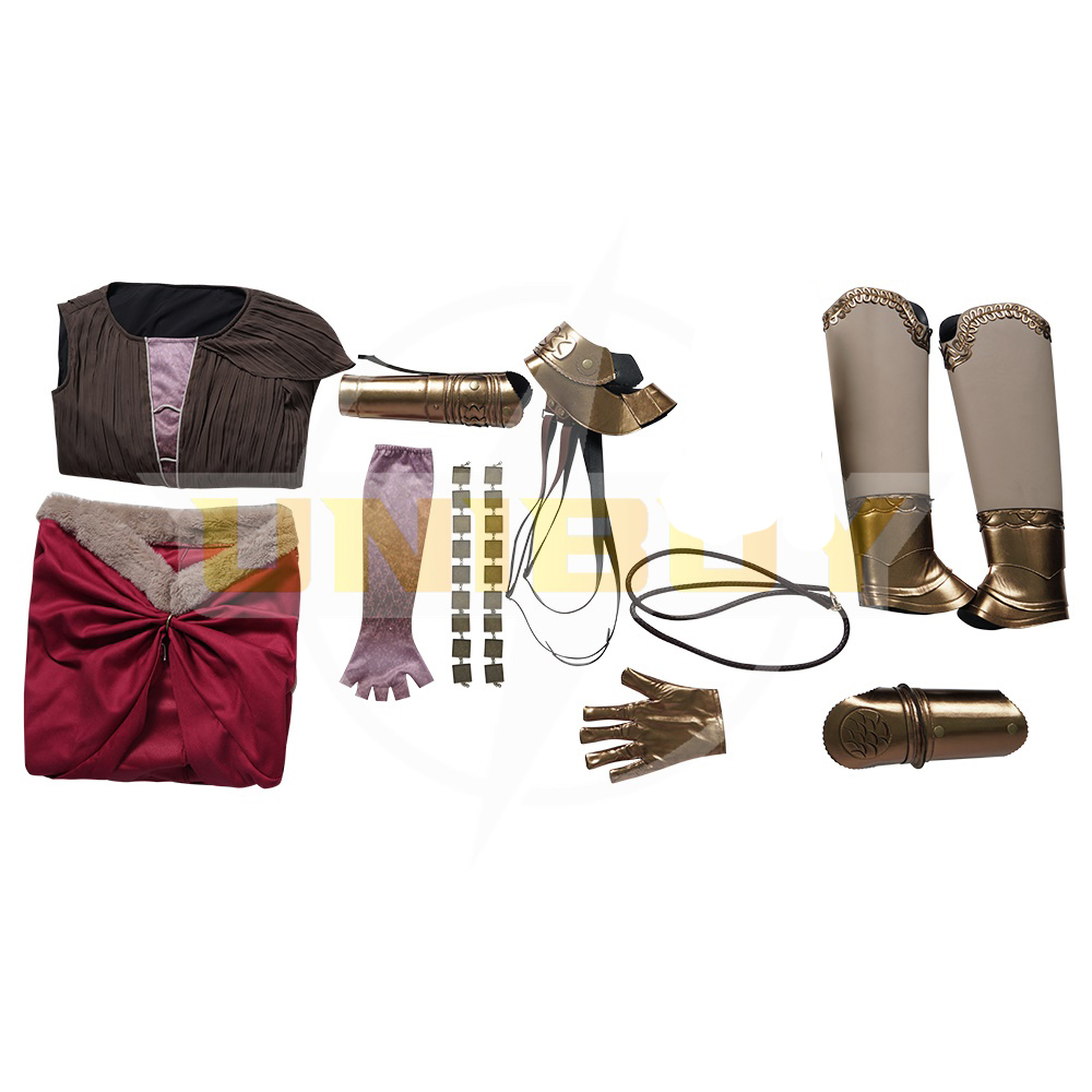 E.R.Melina Empyrean Costume Cosplay Suit with Cloak Unibuyplus