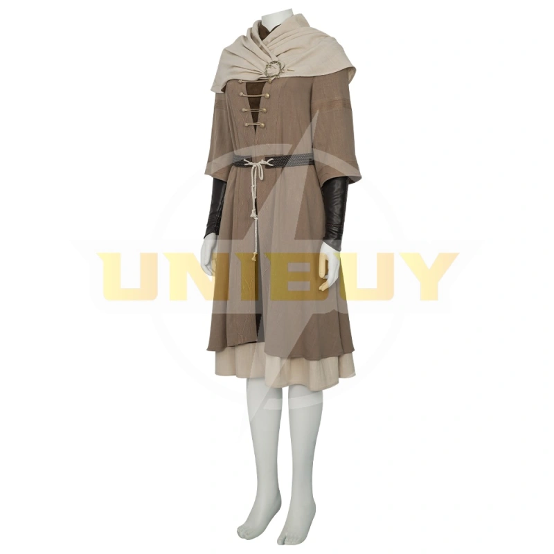 E.R.Melina Costume Cosplay Suit with Cloak Unibuyplus