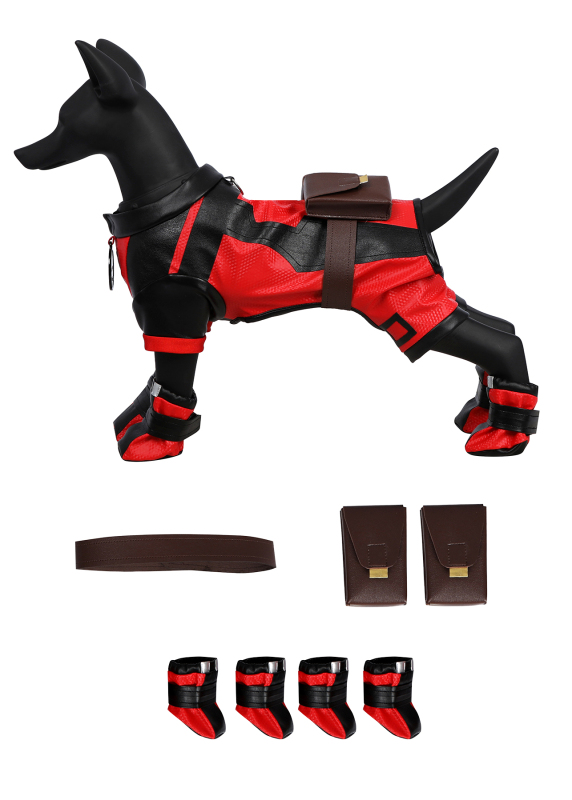 Deadpool 3 Pet Clothes Dog Costume Cosplay Puppy Cat Big Dog Unibuyplus