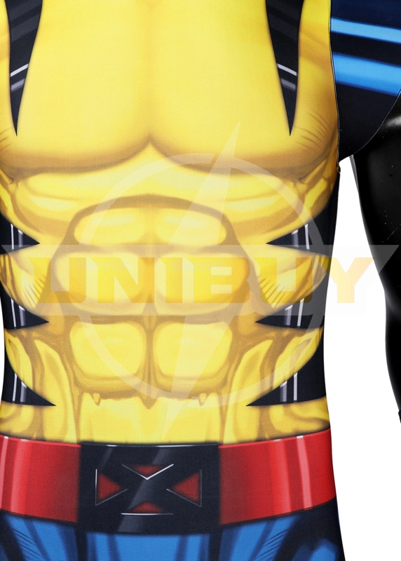 X-Men 97 Wolverine Bodysuit Costume Cosplay Suit Unibuyplus