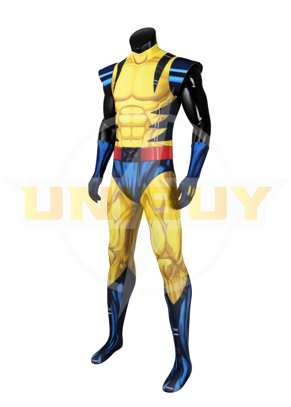 X-Men 97 Wolverine Bodysuit Costume Cosplay Suit Unibuyplus