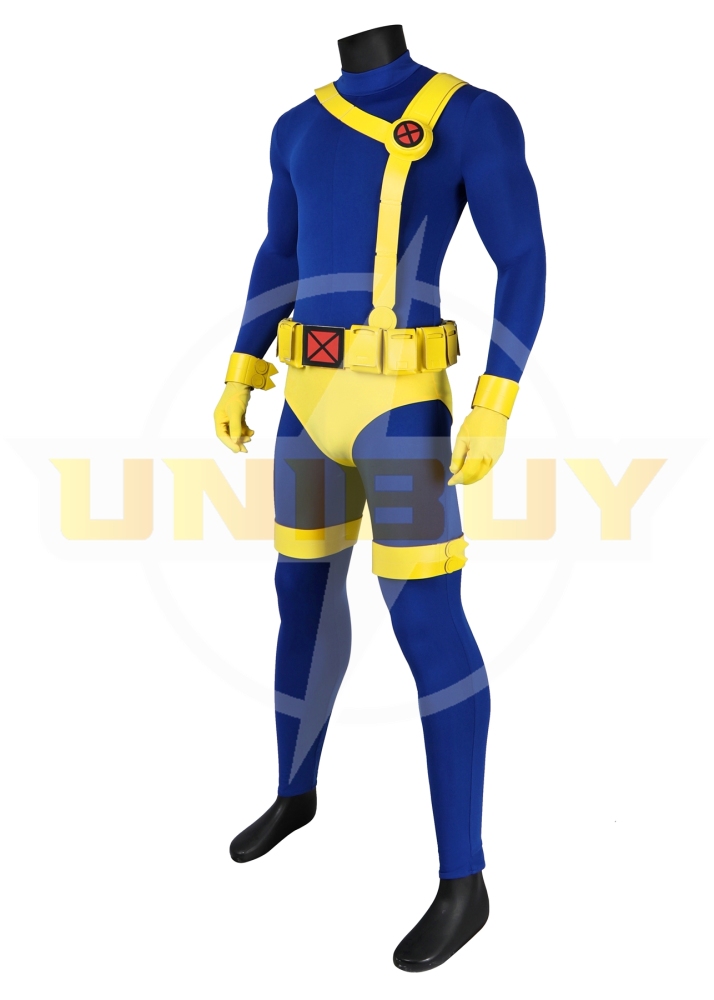 X-Men 97 Cyclops Scott Summers Bodysuit Costume Cosplay Suit Unibuyplus