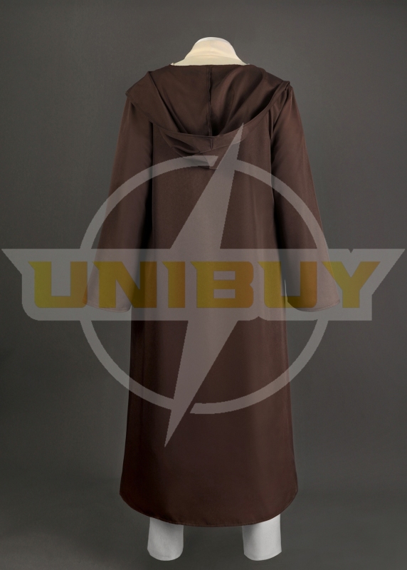 Star Wars II Attack of the Clones Obi-Wan Kenobi Costume Cosplay Suit Basic Ver. Unibuyplus