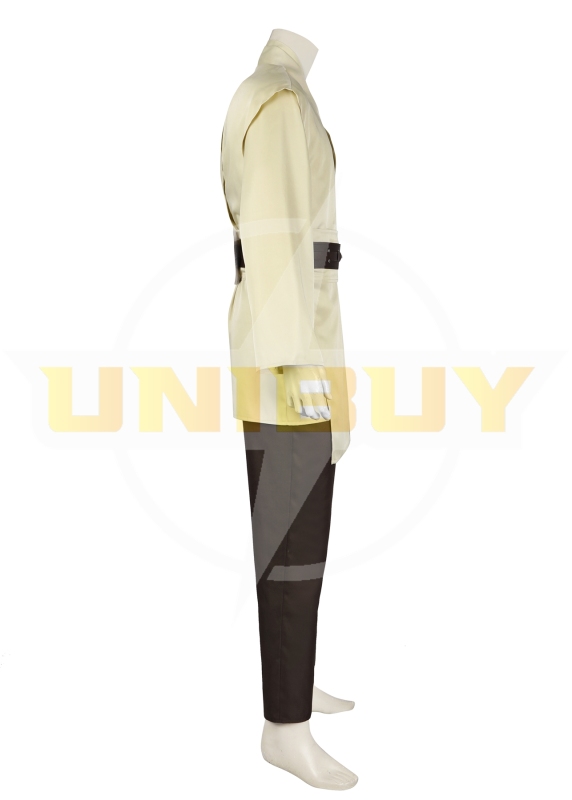 Star Wars Qui-Gon Jinn Costume Cosplay Suit The Phantom Menace Basic Ver. Unibuyplus