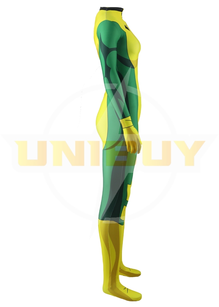 X-Men 97 Rogue Costume Cosplay Suit Anna Marie Bodysuit For Kids Adult Unibuyplus