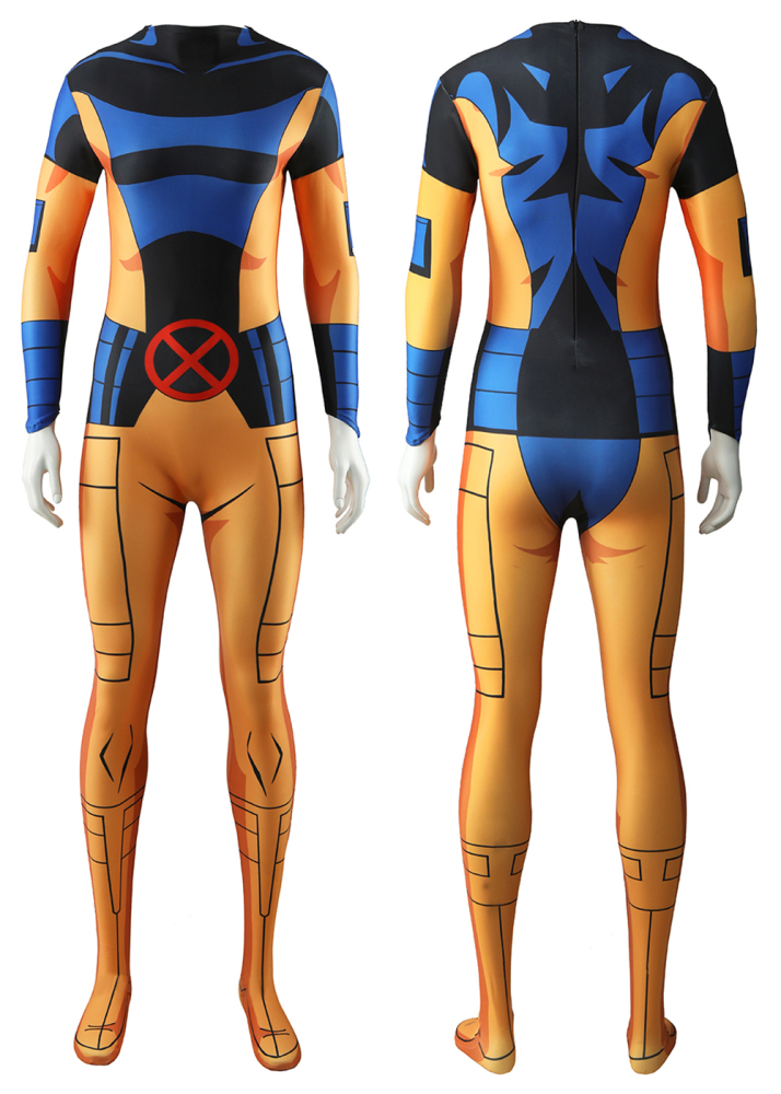 X-Men 97 Jean Grey Costume Cosplay Suit Bodysuit For Kids Adult Unibuyplus