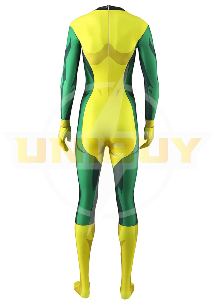 X-Men 97 Rogue Costume Cosplay Suit Anna Marie Bodysuit For Kids Adult Unibuyplus