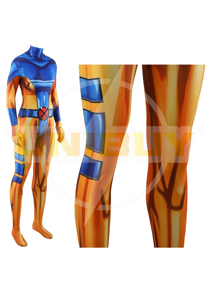 X-Men 97 Jean Grey-Summers Costume Cosplay Suit Bodysuit For Kids Adult Unibuyplus