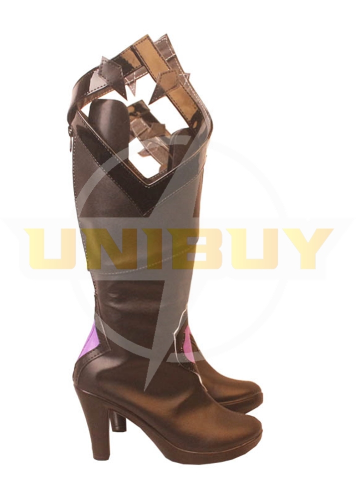 Honkai Star Rail Black Swan Shoes Cosplay Women Boots Unibuyplus