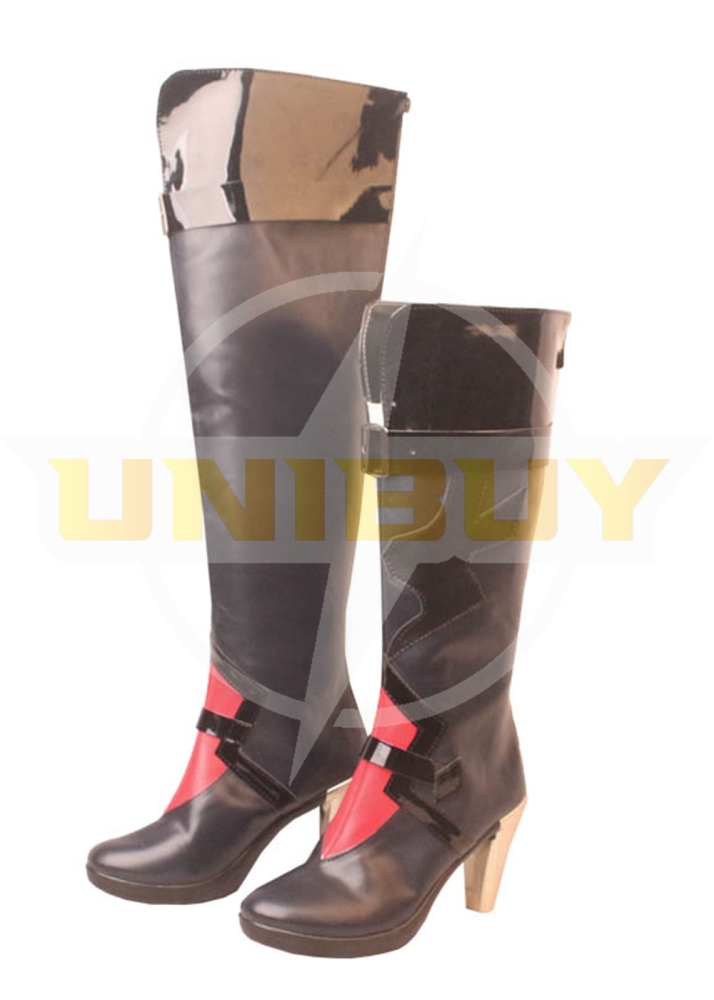 Honkai Star Rail Acheron Shoes Cosplay Women Boots Ver.1 Unibuyplus