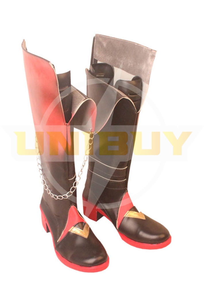 Genshin Impact Tartaglia Shoes Cosplay Men Boots Unibuyplus