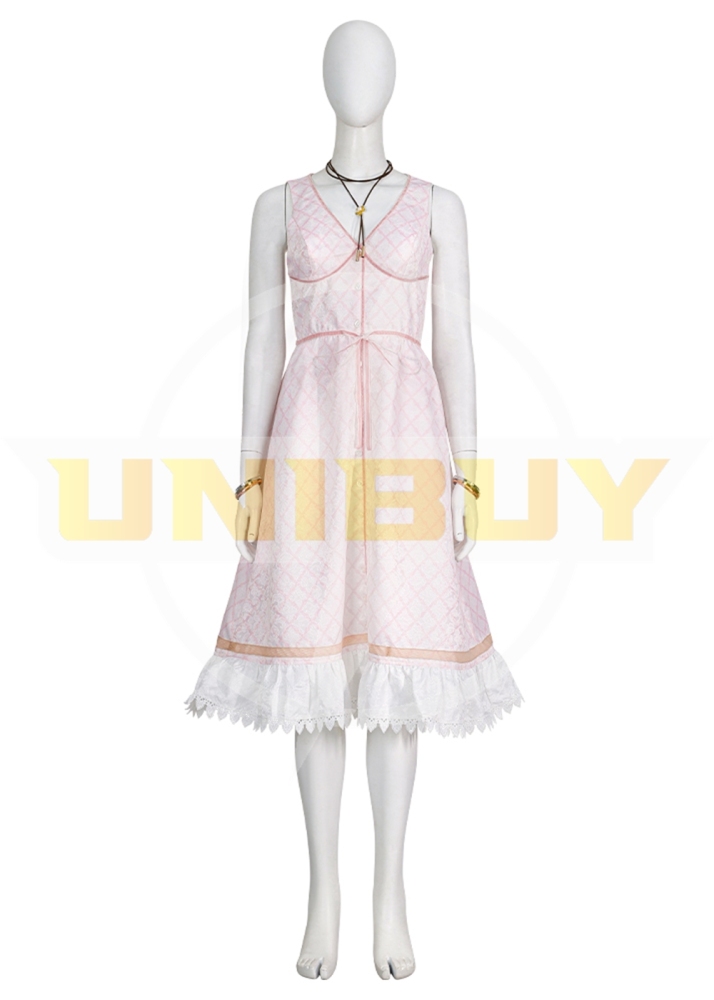 Aerith Gainsborough Costume Cosplay Suit Final Fantasy VII Rebirth Deluxe Version Unibuyplus