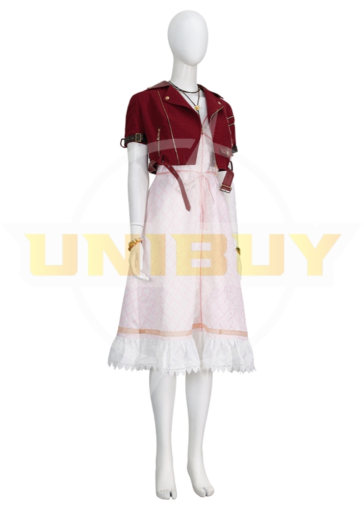 Aerith Gainsborough Costume Cosplay Suit Final Fantasy VII Rebirth Deluxe Version Unibuyplus