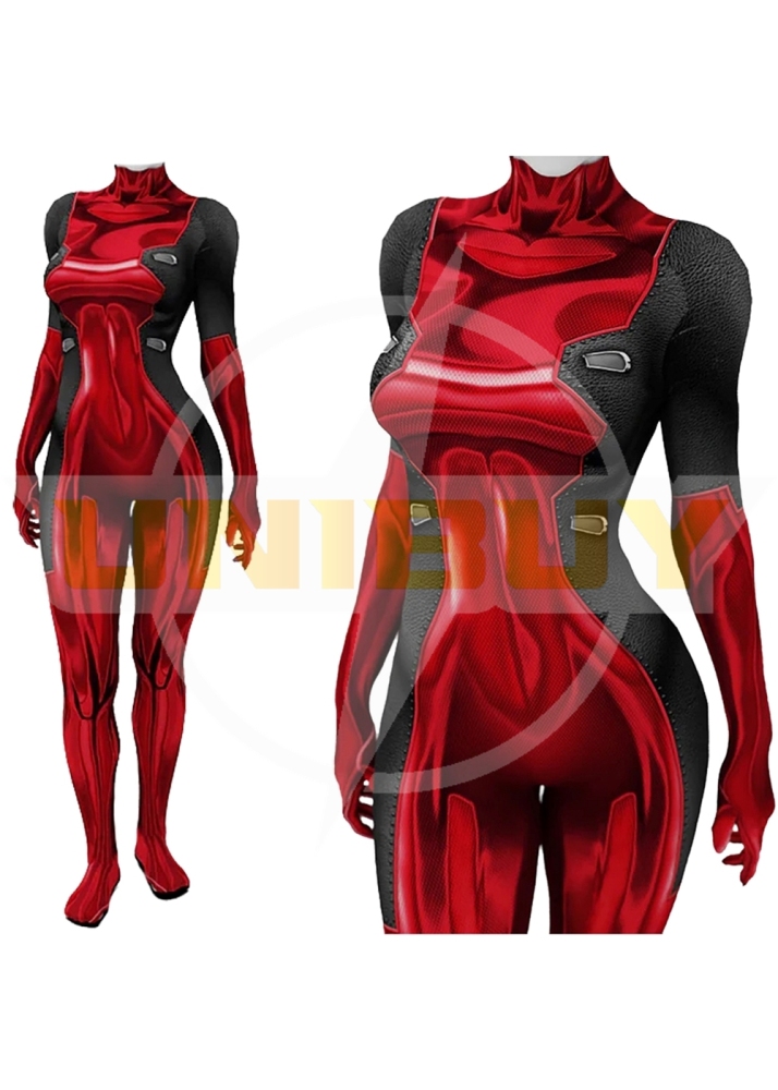 Deadpool Female Costume Cosplay Suit Bodysuit For Kids Adult Unibuyplus