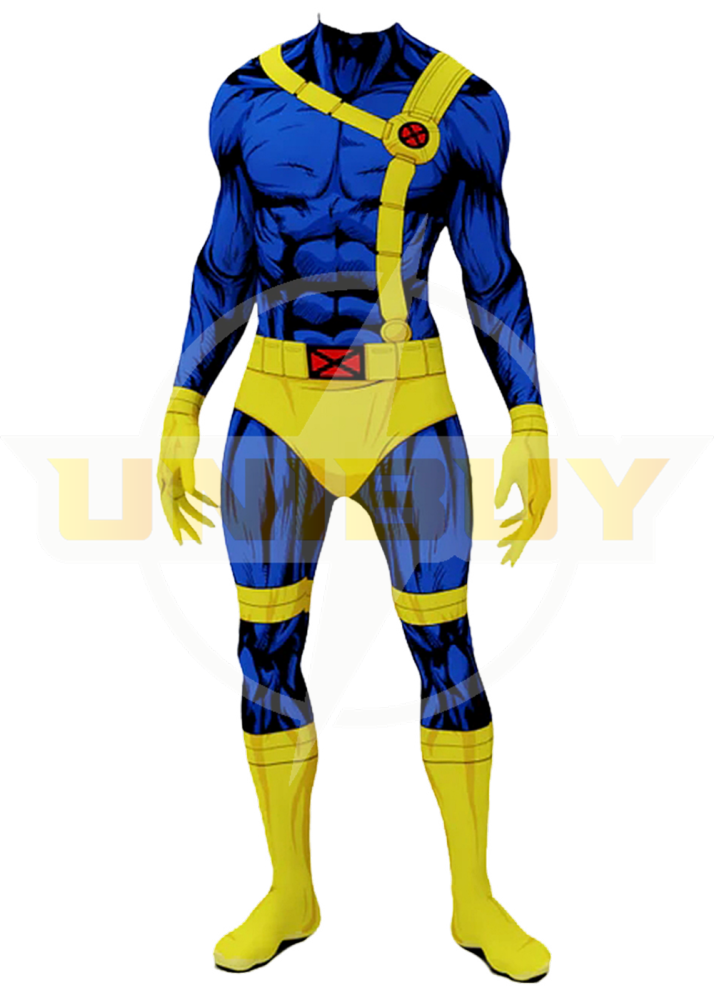 X-Men 97 Cyclops Bodysuit Cosplay Costume Suit Scott Summers For Kids Adult Unibuyplus
