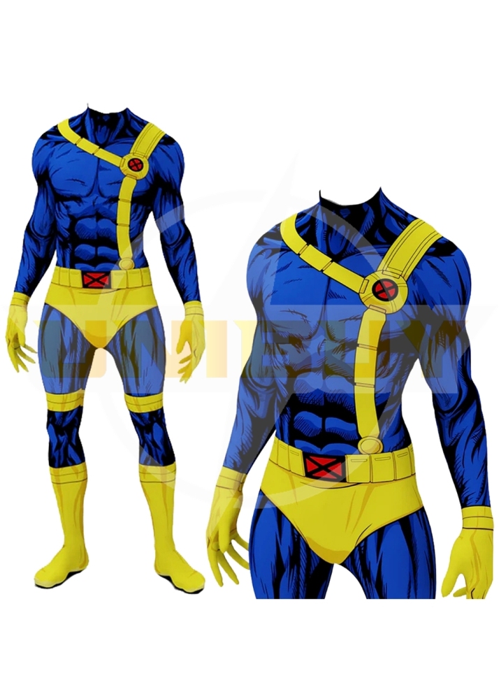 X-Men 97 Cyclops Bodysuit Cosplay Costume Suit Scott Summers For Kids Adult Unibuyplus