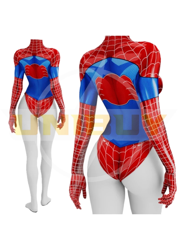 Spider-Man Female Costume Cosplay Suit Summer Ver. For Kids Adult Unibuyplus