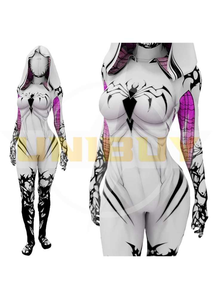 Spider Venom Gwen Stacy Costume Cosplay Suit For Kids Adult Unibuyplus
