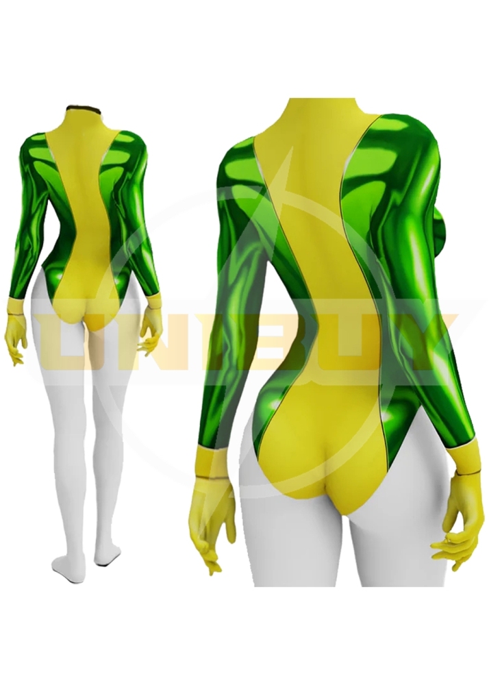 X-Men 97 Rogue Costume Cosplay Suit Anna Marie Summer Ver. For Kids Adult Unibuyplus