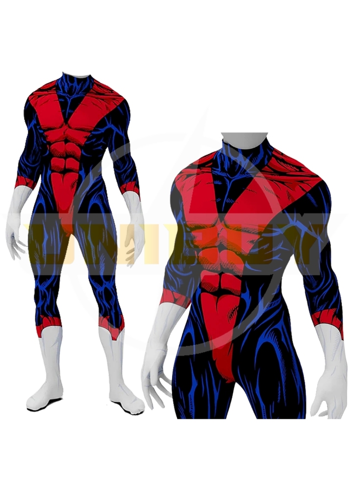 X-Men 97 Gambit Bodysuit Costume Cosplay Suit Remy LeBeau For Kids Adult Unibuyplus