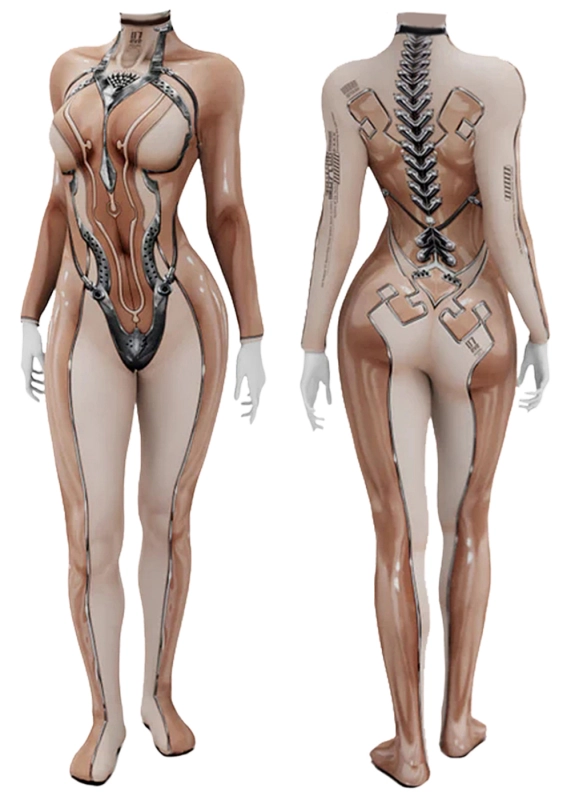 Stellar Blade Eve Costume Cosplay Suit Bodysuit For Kids Adult Unibuyplus