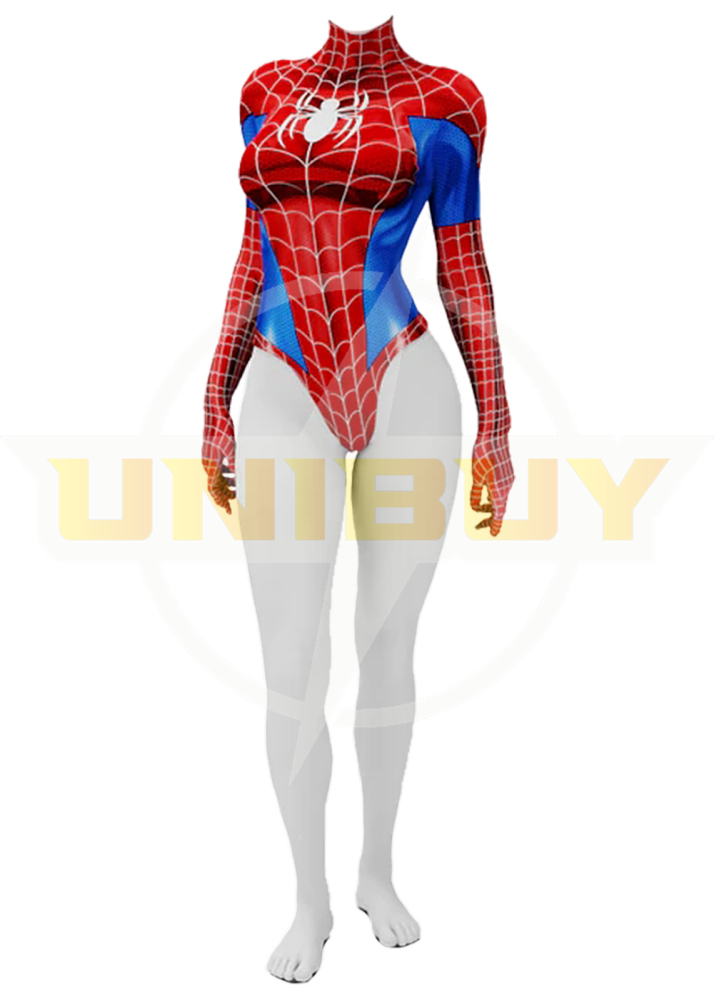 Spider-Man Female Costume Cosplay Suit Summer Ver. For Kids Adult Unibuyplus
