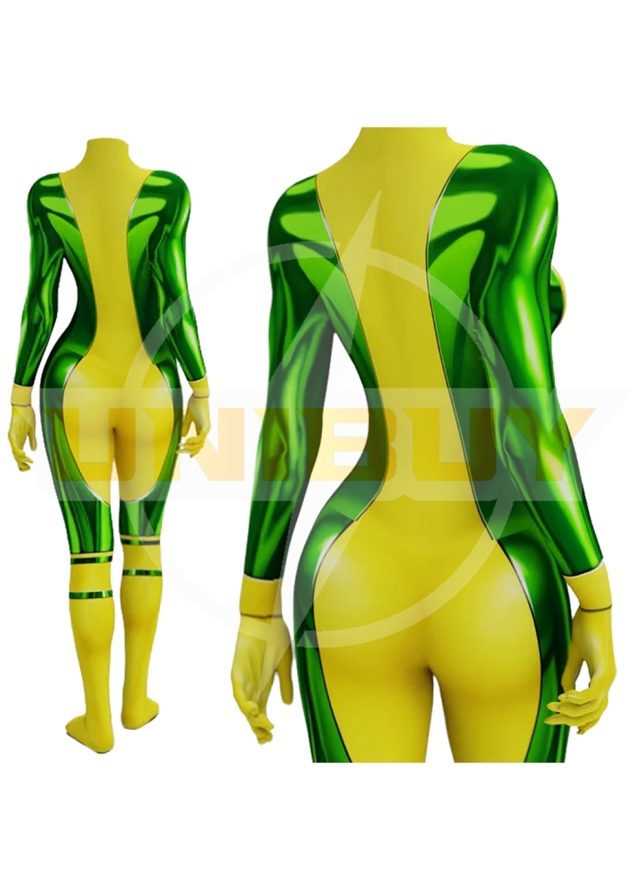 X-Men 97 Rogue Costume Cosplay Suit Anna Marie Bodysuit For Kids Adult Unibuyplus