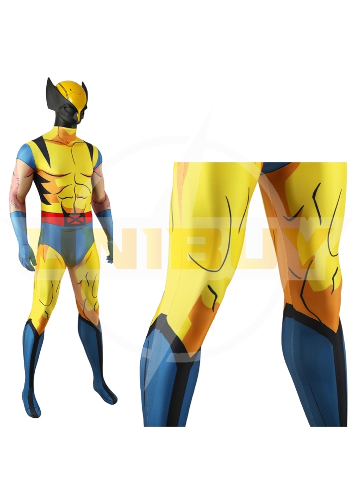X-Men 97 Wolverine Costume Cosplay Suit For Kids Adult Unibuyplus