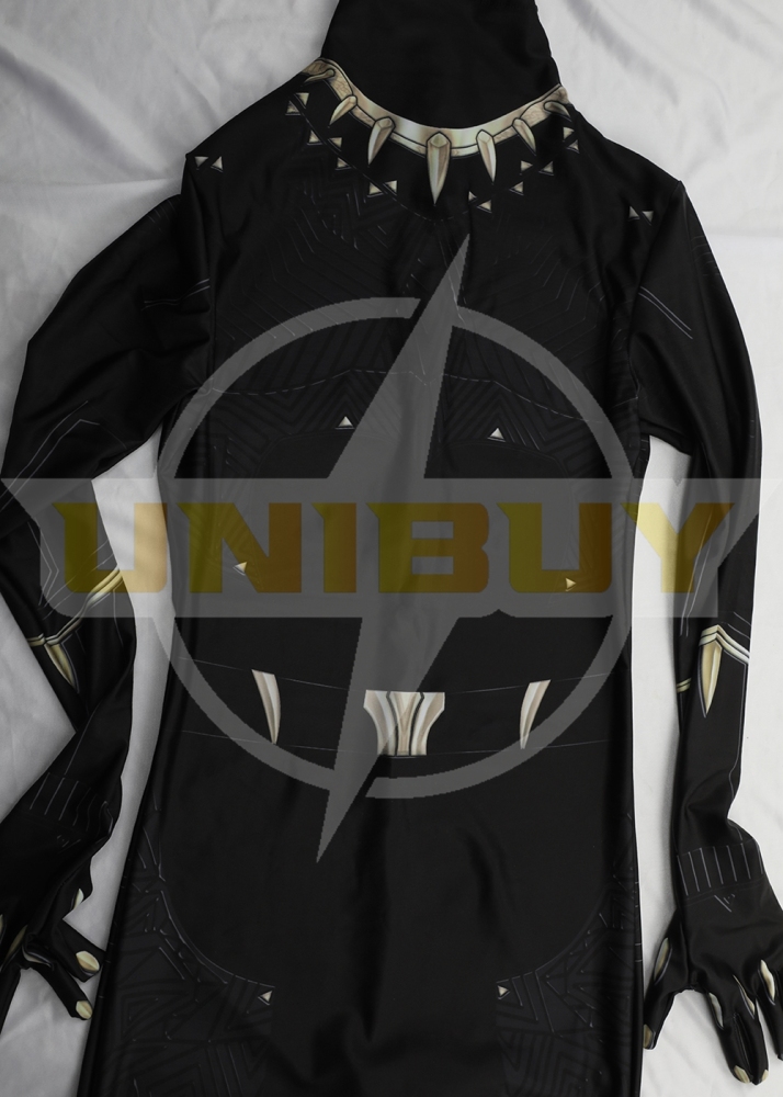 Black Panther Costume Cosplay Suit Bodysuit Marvel 1943 Rise of Hydra For Men Kids Unibuyplus